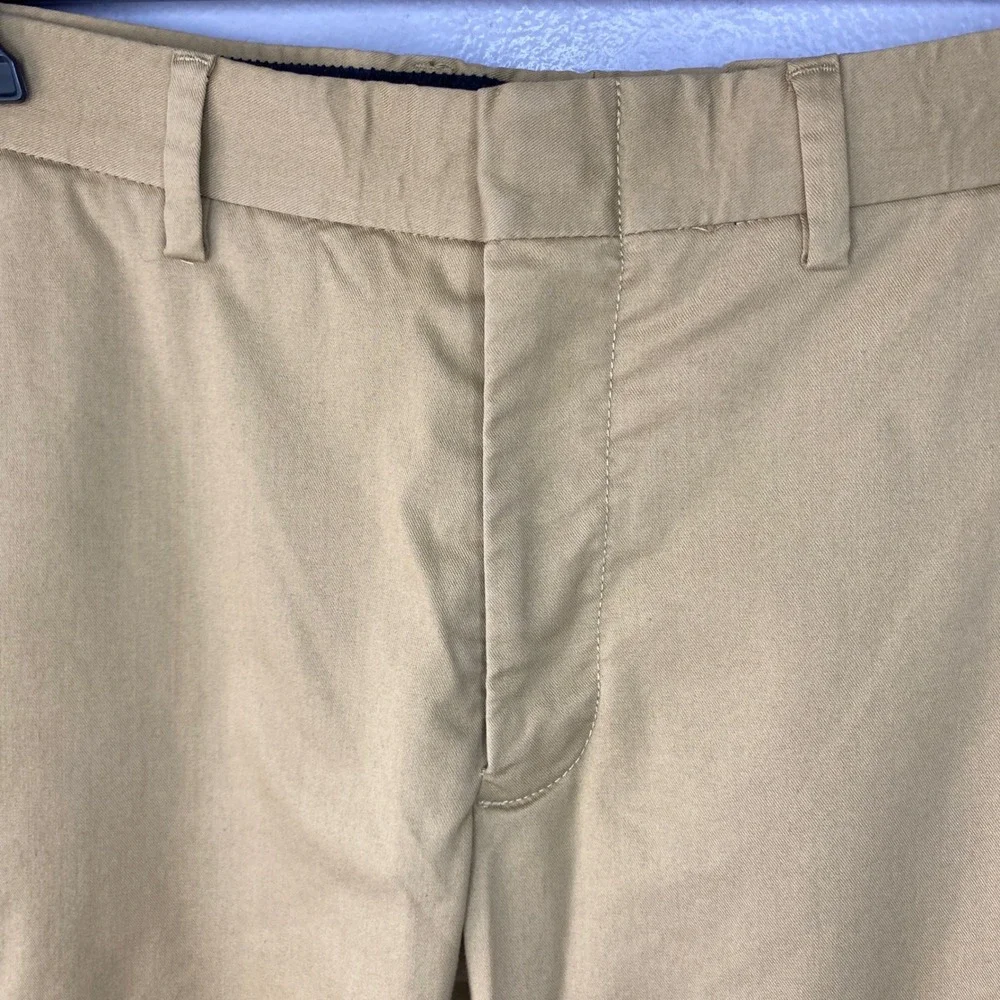 J.Crew Destination Mens Slim Fit Khaki Tan Chino Pants 29x30 Travel Tech Twill
